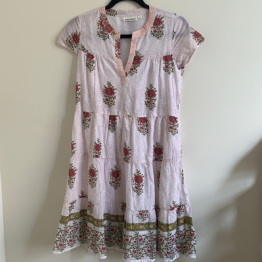 roller rabbit floral dress in xxs